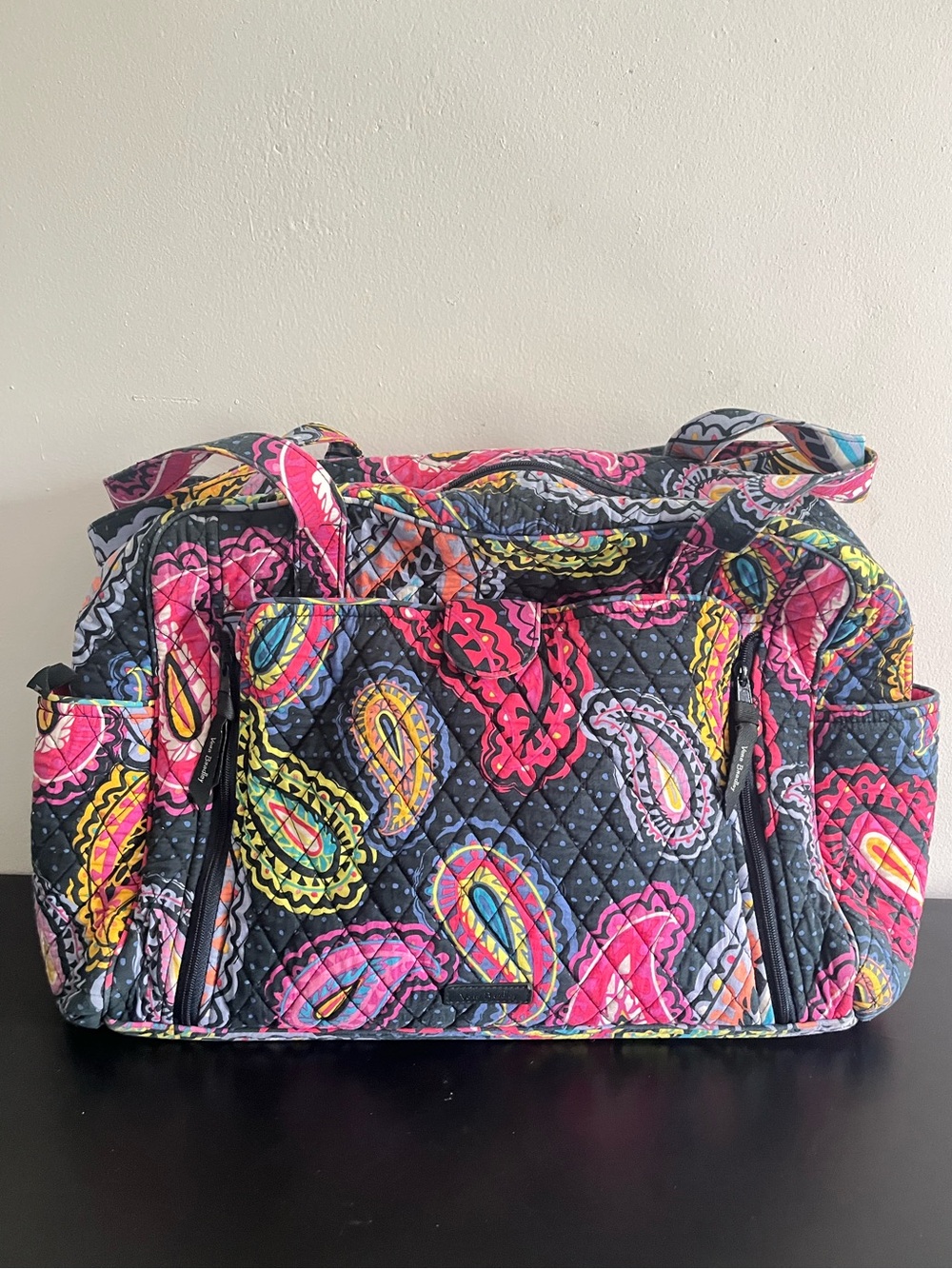 Vera Bradley Tote Bag Diaper Bag Twilight Paisley